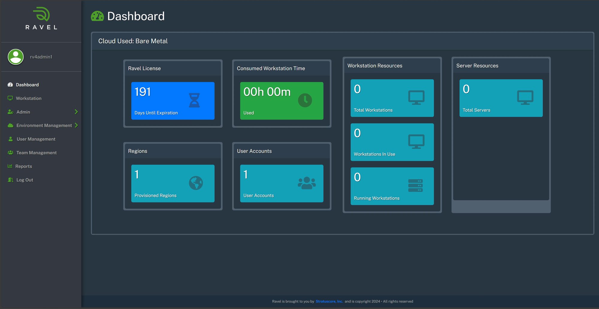 0001 - RAVEL Orchestrate 2.7 - Dashboard 0001 - RAVEL Orchestrate 2.7 - Dashboard